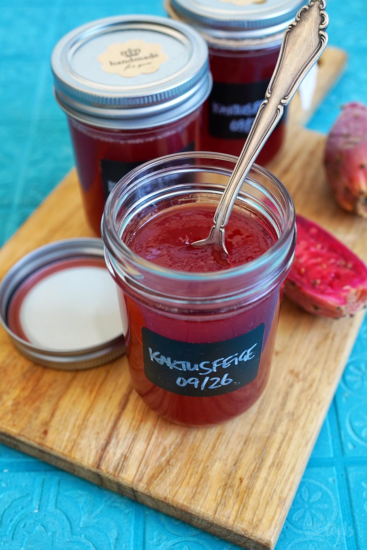Homemade Prickly Pear Jam | Bake to the roots