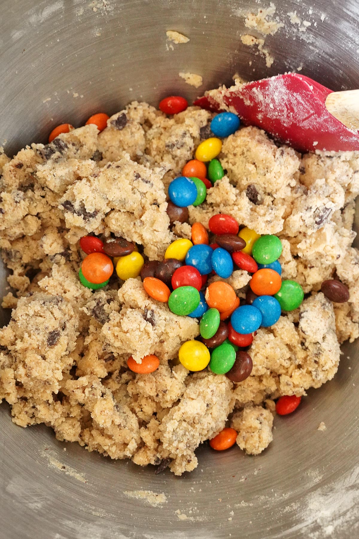 (NY Style) M&M's Chocolate Chip Cookies | Bake to the roots