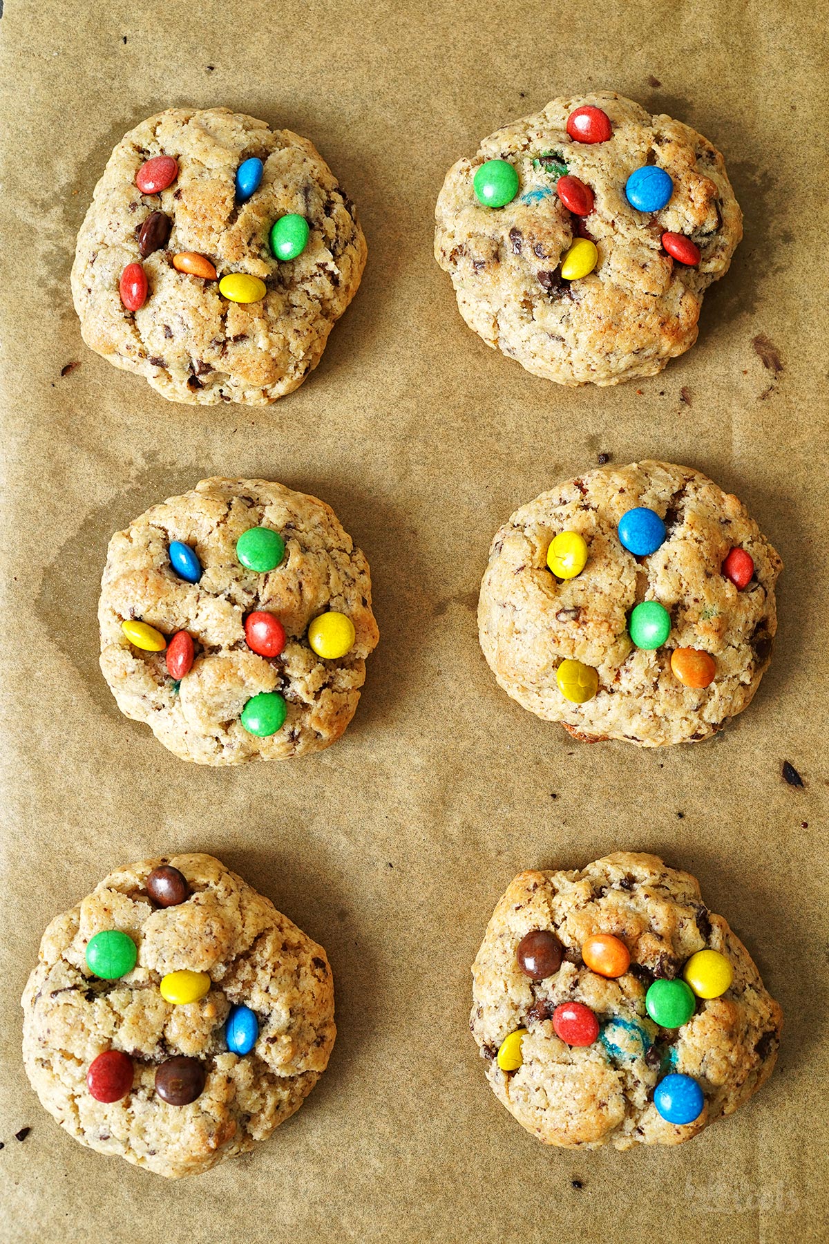 (NY Style) M&M's Chocolate Chip Cookies | Bake to the roots