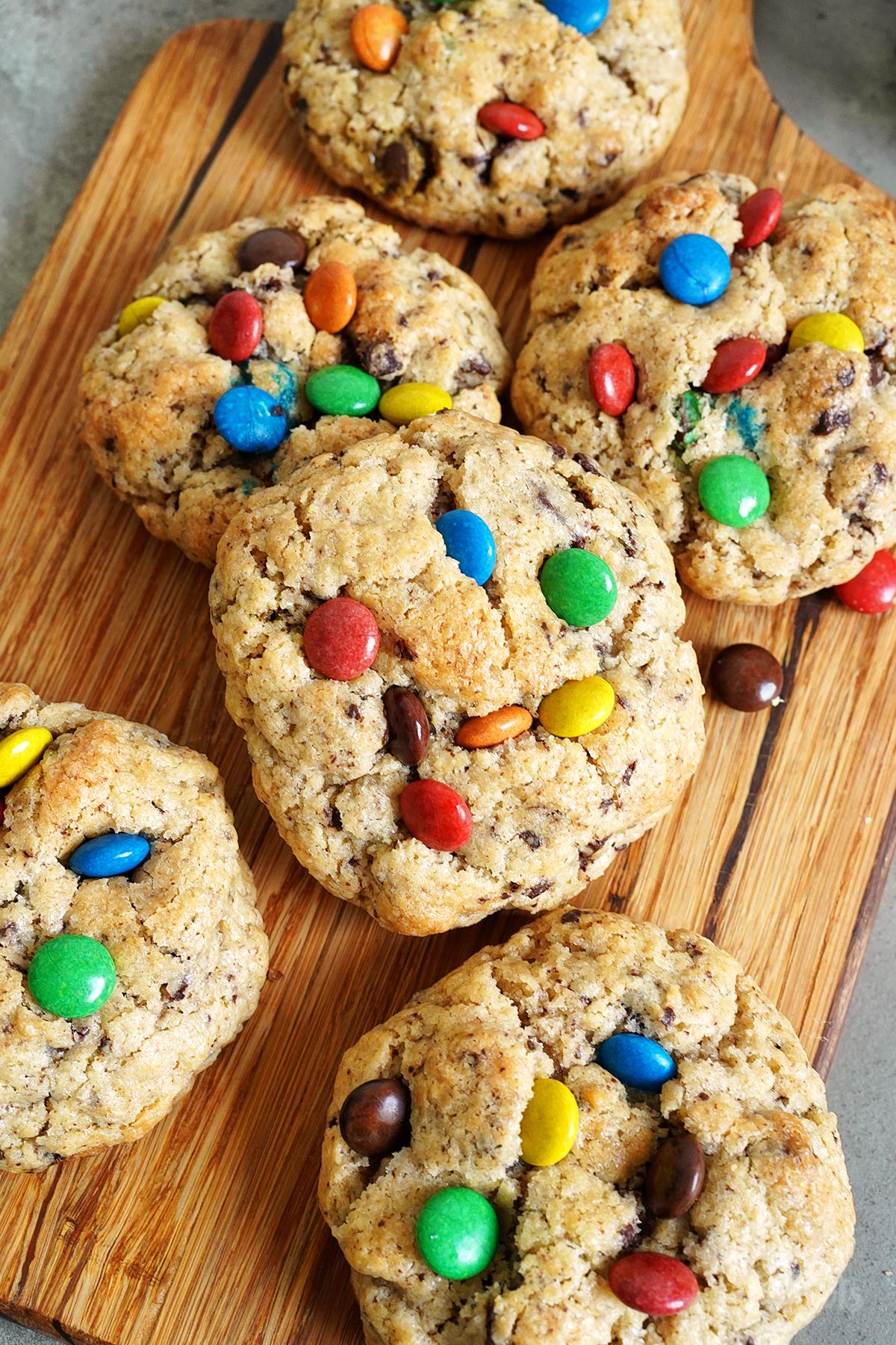 (NY Style) M&M's Chocolate Chip Cookies | Bake to the roots