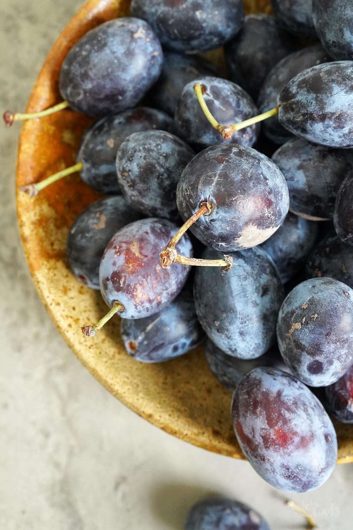 Damson Plum Streusel Coffee Cake | Bake to the roots