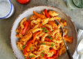 Chicken Fajita Style Pasta | Bake to the roots