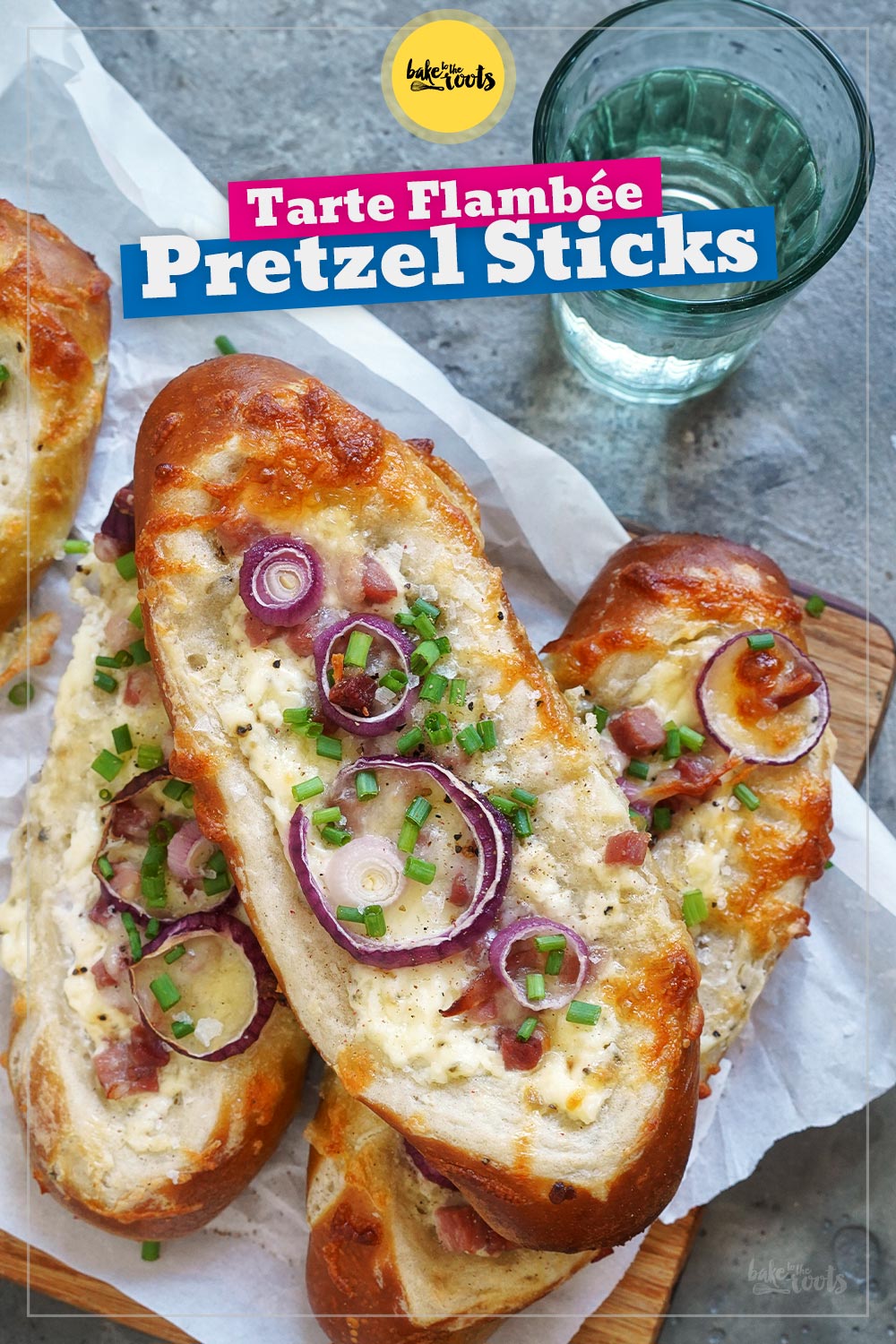 Tarte Flambée Pretzel Sticks | Bake to the roots
