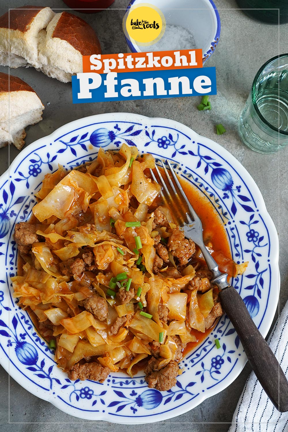 Deftige Spitzkohl Bratwurst Pfanne | Bake to the roots