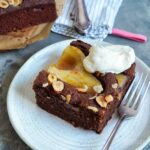 Schokolade, Haselnuss & Birnen Kuchen | Bake to the roots